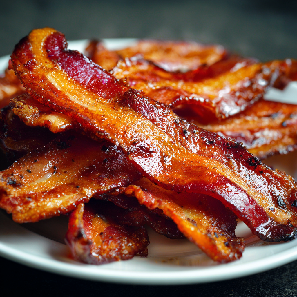 cooked bacon